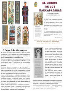 FOLLETO COLECCION MARCAPAGINAS