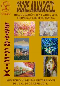 CARTEL EXPOSICION OCRE ARANJUEZ I