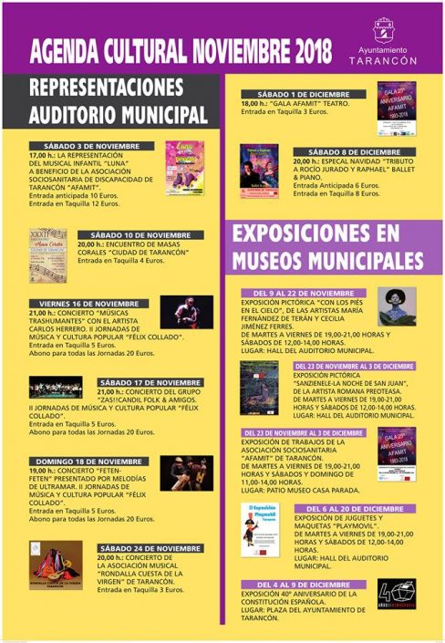 Agenda noviembre18