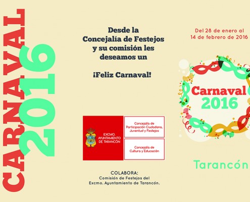 Triptico exterior Carnaval 2016