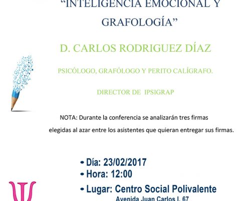 CHARLA GRAFOLOGIA 17