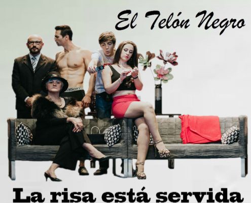 OBRA TEATRO FUBOL TELON NEGRO