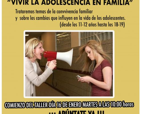 CARTEL INFORMATIVO ADOLESCENCIA 2018