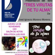 CARTEL PRESENTACIÓN Tres virutas de tu alma