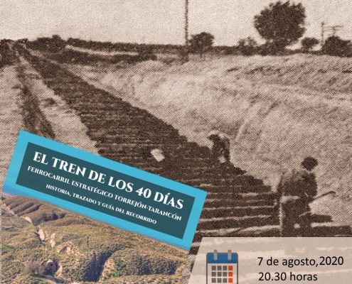 CARTEL PRESENTACION LIBRO TREN DE LOS 40 DIAS_TARANCON I